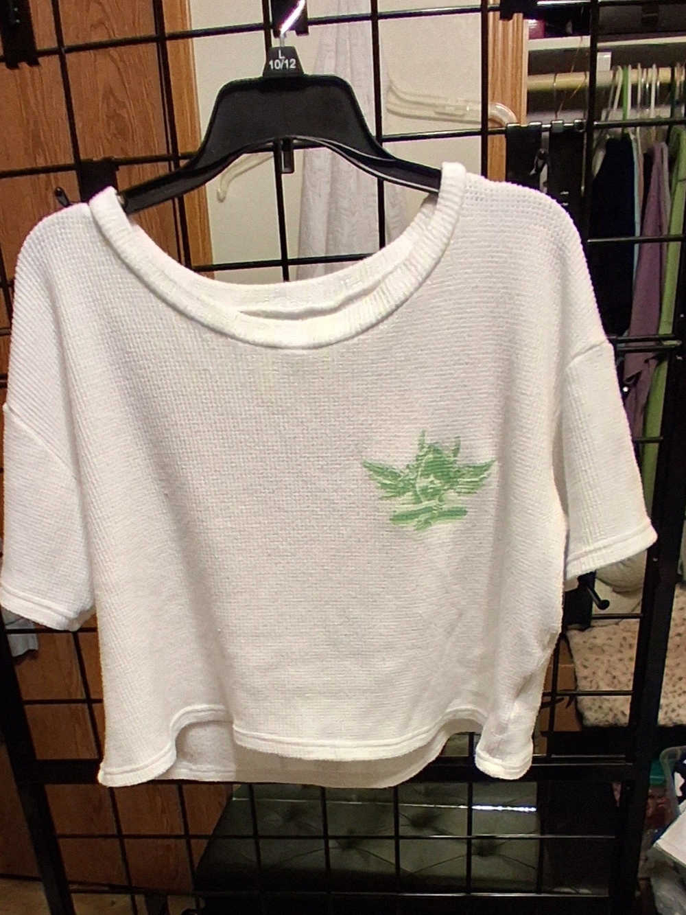 Boys Lie Perpetual Feelings Waffle Knit Crop Top